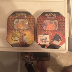 Pokemon Hidden Fates Tin.