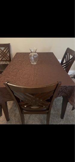 Dining table with 4 chairs