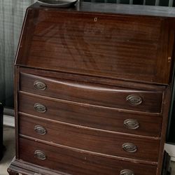 Antique Solid Wood Desk