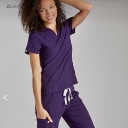 Figs Scrub Set Limited Edition Color Purple Shadow