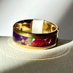 Abalone She’ll Ring, Size 7