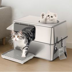 Stainless Steel Litter Box