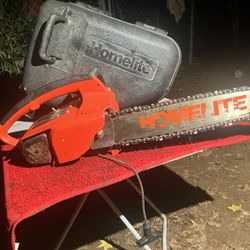 Vintage Homelite VI Super 2 Chainsaw Textron Automatic Oiling