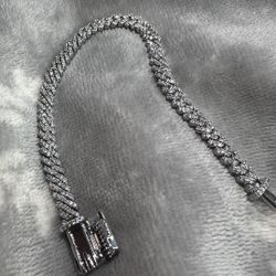 5 Mm Prong Cuban Bracelet 