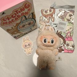 Labubu The Monsters Macaron-Soymilk