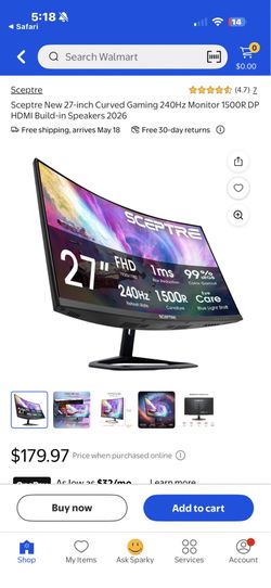 240hz Curved Monitor