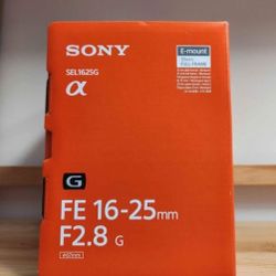 Sony FE 16-25mm f2.8 G Lens