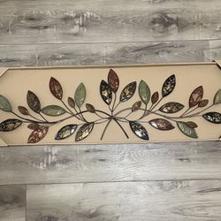 Metal Leaf Art Decor