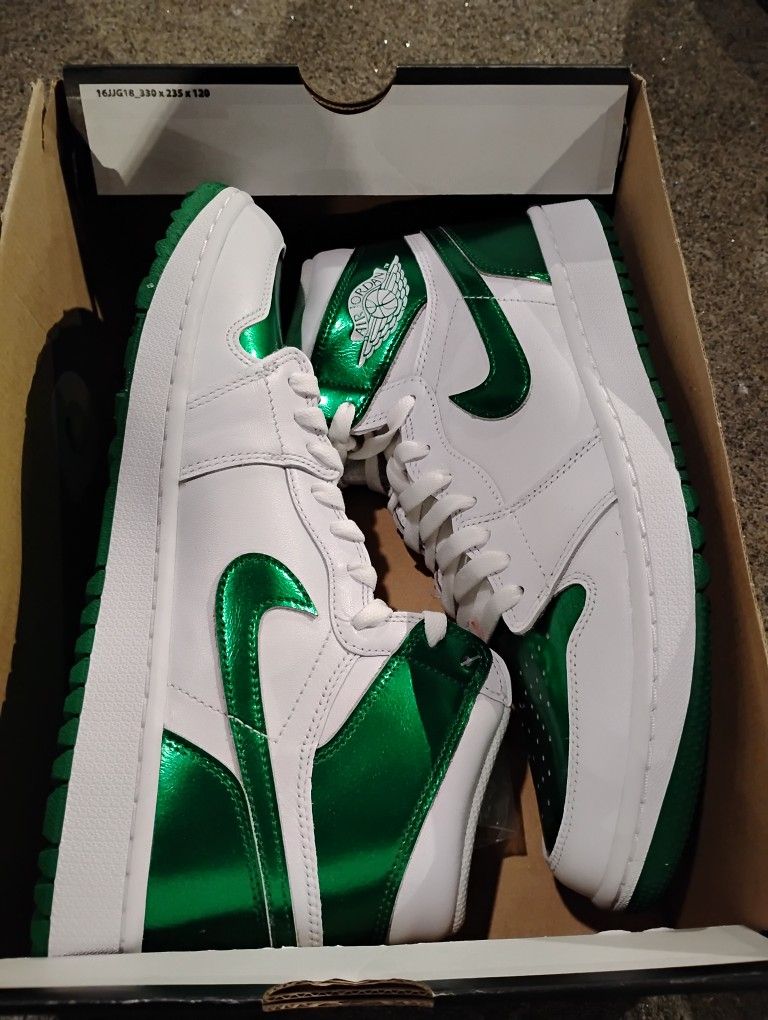 Jordan 1 "Metallic Green"