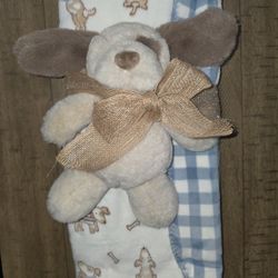 Blanket And Stuffed Animal