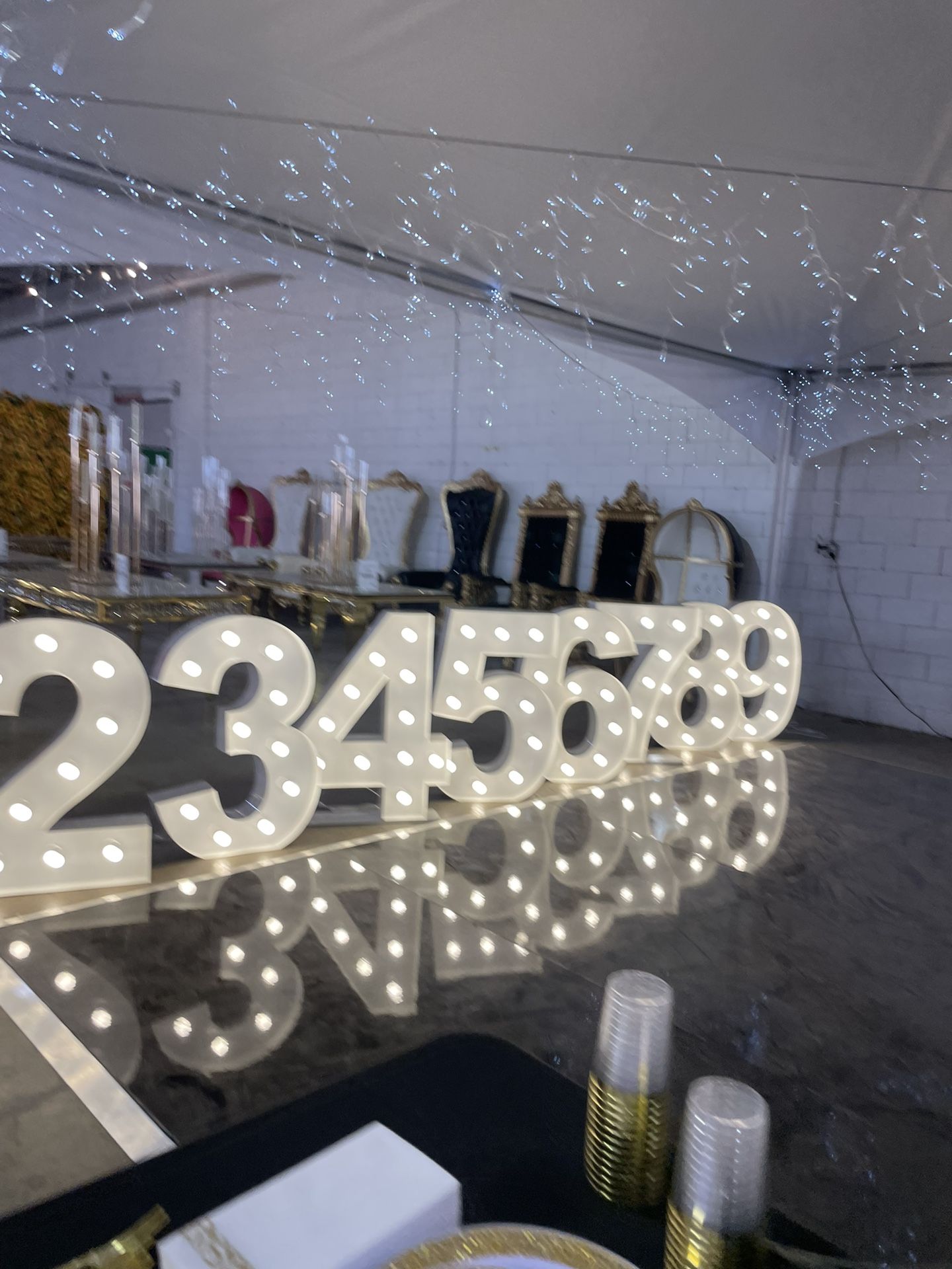 MARQUEE NUMBERS