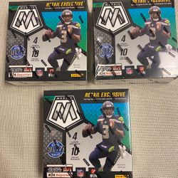 2021 Panini Mosaic Football Mega Box Retail Exclusive Factory Sealed