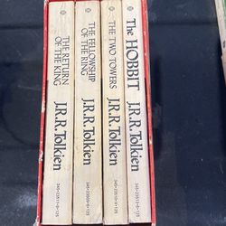 Tolkien Lord Of The Rings 1973 Red Box