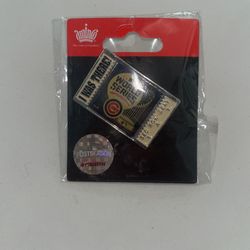 Chicago Cubs World Series Pin