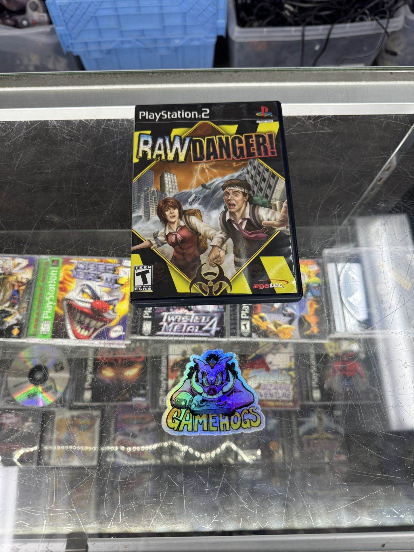Raw Danger Ps2 $45 Gamehogs 11am-7pm