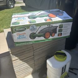 Manual Walk Behind Reel Lawn Mower