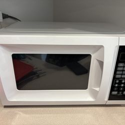 Small White Microwave 