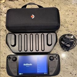 Valve Steam Deck OLED 1tb With Killswitch And Case Adult Owned