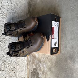 Red Wing Men’s Boots Size 8 Steel Toe 