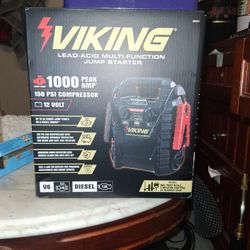 Jump Starter/air Compressor. NEW