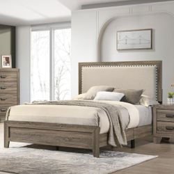 QUEEN BED FRAME NO MATTRESS 