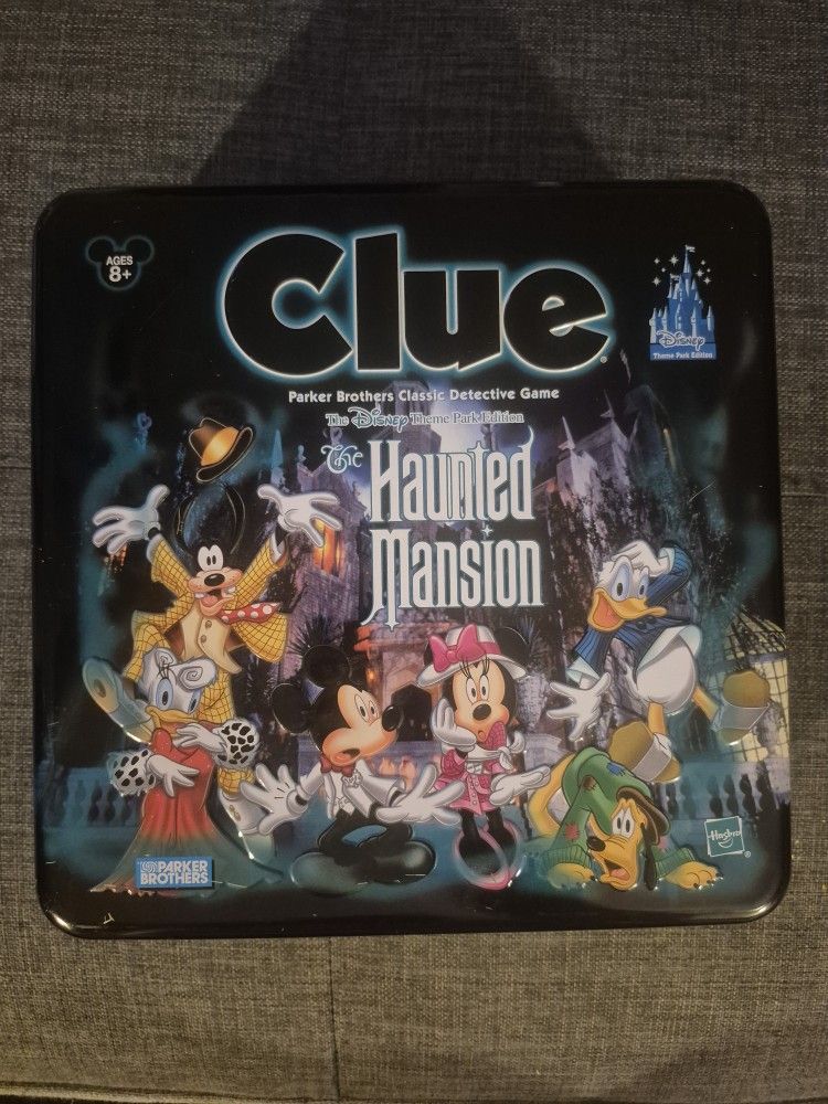 Disney clue Haunted mansion Complete