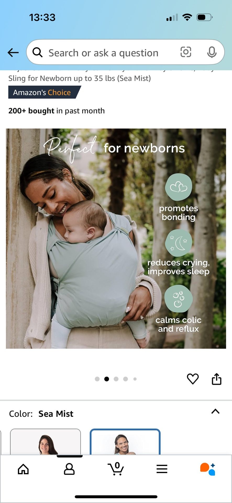 Boba Baby Wrap/Carrier