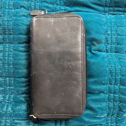 Mancini Leather Two zipper wallet 
