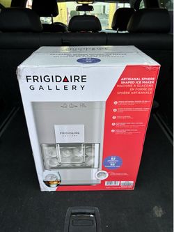 Frigidaire Artisanal Clear Sphere Ice Maker, Self-Cleaning Premium Ice Machine with Touch Controls