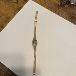 Women's Gold-Tone Dress Watch