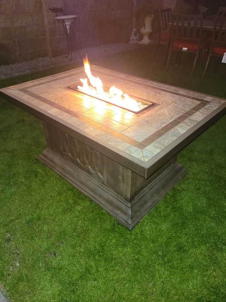 Outdoor Fire Pit Table π₯