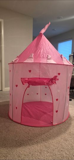 Pink Princess Castle Play Tent