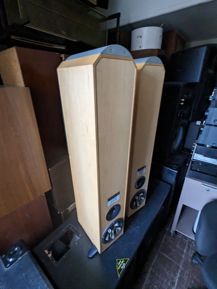 Tannoy Eyris 2 Sycamore Floor Speaker