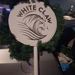 White Claw Xmas Decor