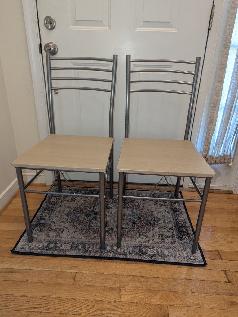 Set of (2) Brand New Chairs