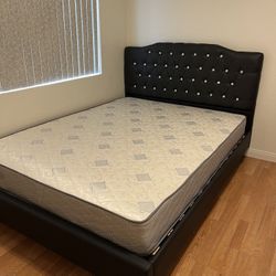 Full Size Bed Frame With Mattress