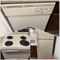 High point dishwasher, General Electric stove , GE Fridge all 3 for 300