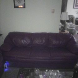 Leather Couch And Loveseat 