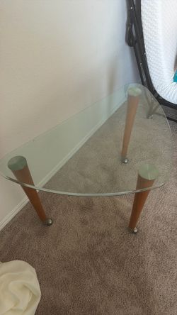 Glass table