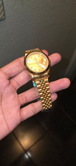 Gold Automatic Watch
