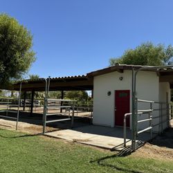 Outdoor Stalls And Tack Room