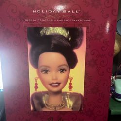 Holiday Ball Porcelain Barbie
