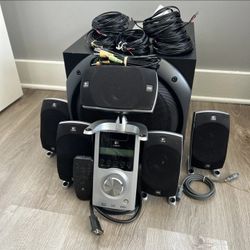 Logitech Z-5500 Thx-certified 5.1 Digital Surround Sound Speaker System 