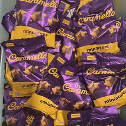 Dairy Milk Caramello Miniatures $7/bag