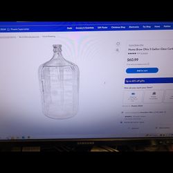 Water Glass Bottles 5 Pcs. 5gal. Each