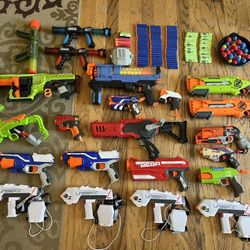 Nerf And Toy Gun Collection