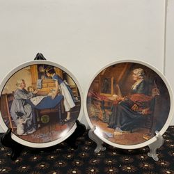 Norman Rockwell Plate
