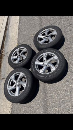 4 — 205/65r16 5x4.5 5x114.3 Stock Toyota Sienna RAV4 Crv Camry Wheels Rims Tires!
