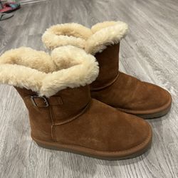 Style Co Fur Booties Brand New. Never Used