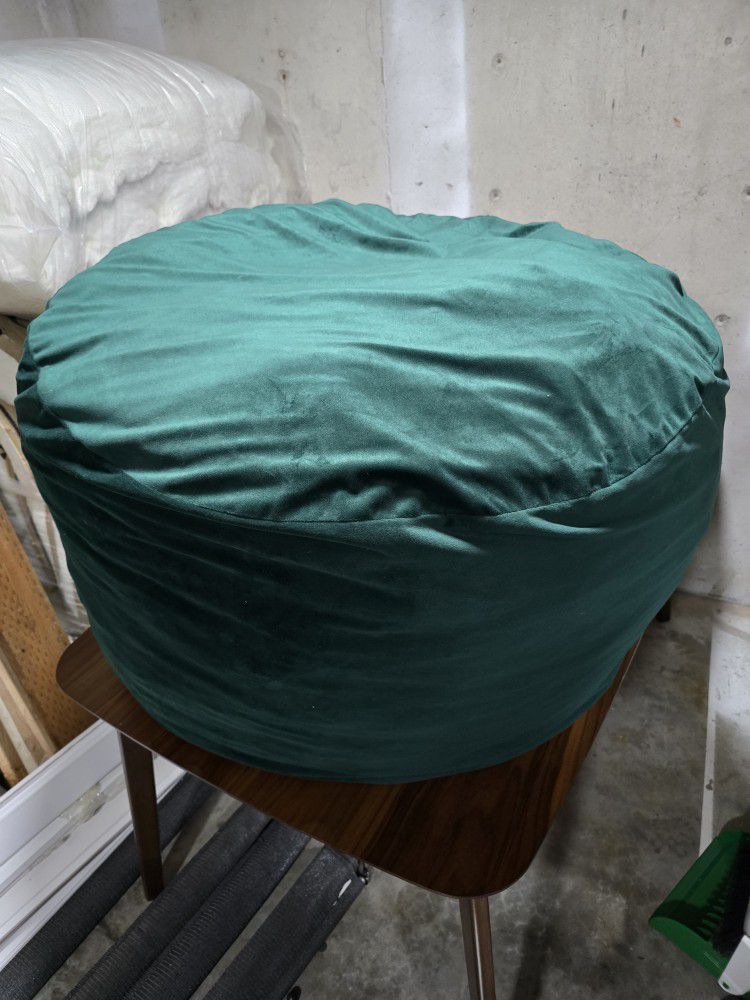 Large Green Bean Bag